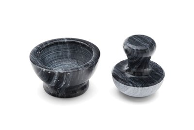 Marble Mortar & Pestle Black