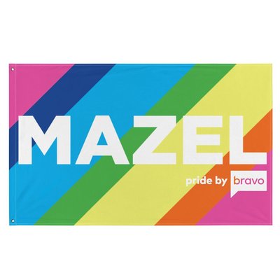 Watch What Happens Live Mazel Pride Flag