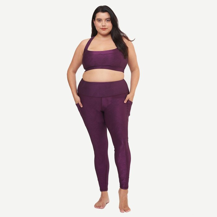 PAC 1980 PAC WHISPER Black Active Crossover Flare Yoga Pants, PacSun